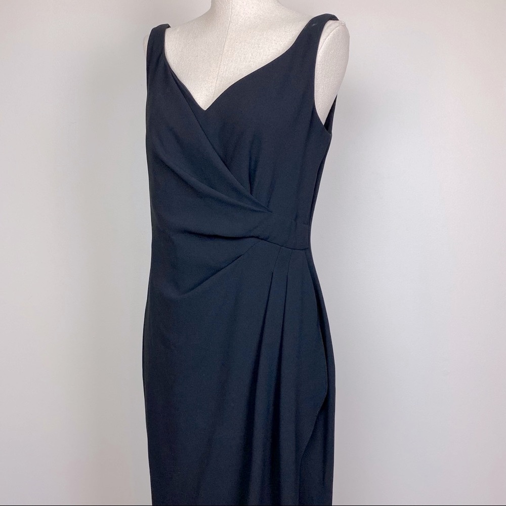 David Warren Black Evening Dress